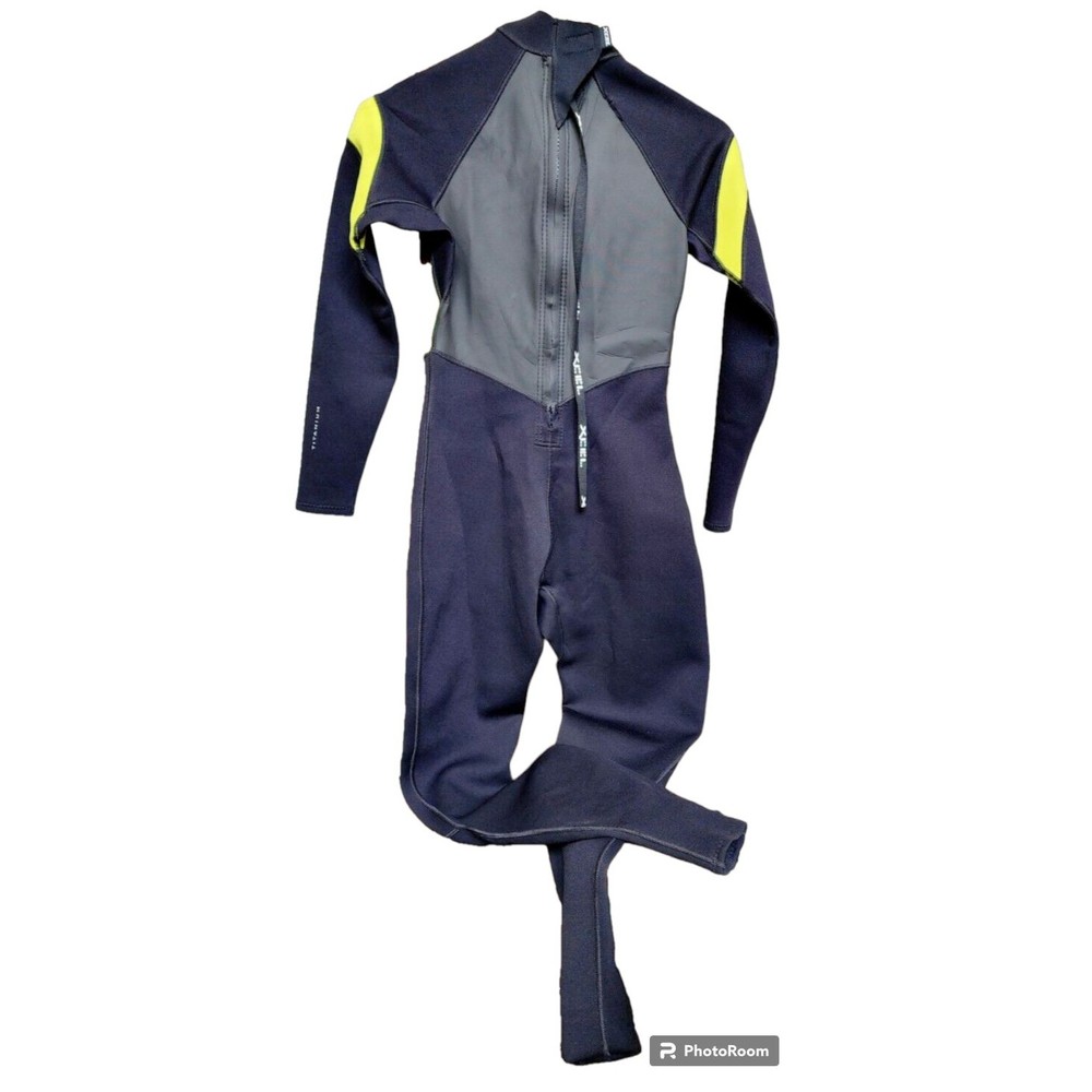 XCEL Hawaii Full Wetsuit Size 10 Flawless Diving Surf Titanium Thermo Skin 1.0